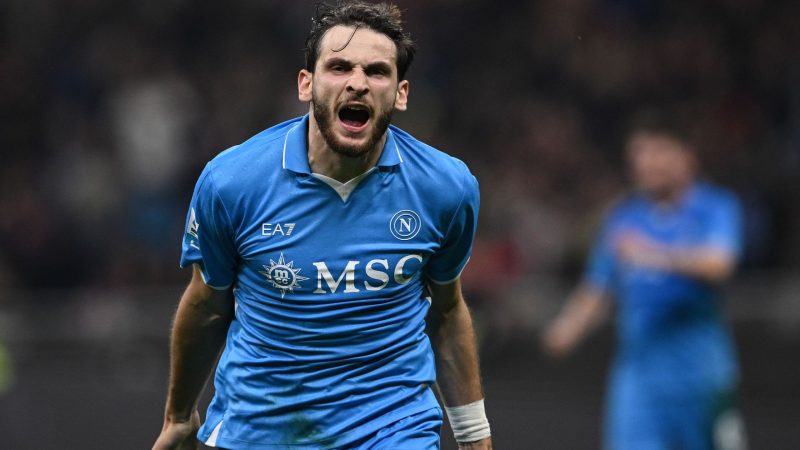 PSG sign Napoli forward Kvaratskhelia until 2029