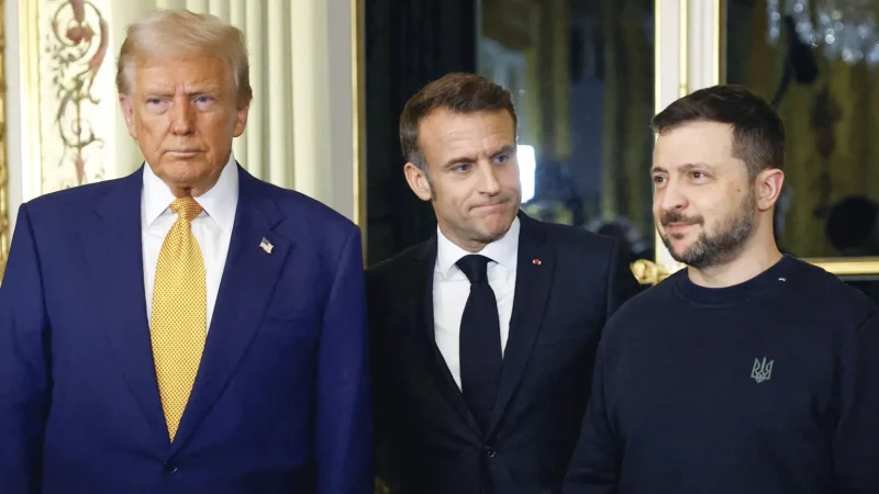 Trump says Starmer and Macron ‘haven’t done anything’ to end Ukraine war