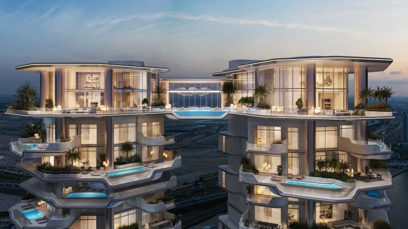 $1-billion Dubai skyscrapers to be linked by daring rooftop pool